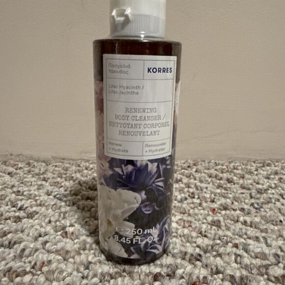 Korres Lilac Hyacinth Renewing Body Cleanser 8.45 oz New Sealed - Picture 1 of 4